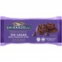 Ghirardelli 72% cacao dark chocolate baking chips