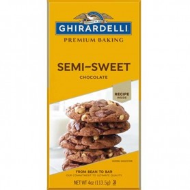 Ghirardelli semi sweet chocolate baking bar