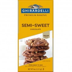 Ghirardelli semi sweet chocolate baking bar