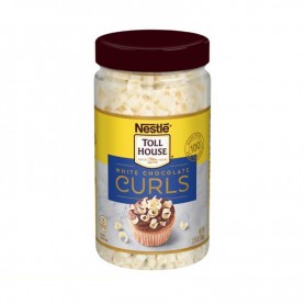 Toll house white chocolate curls