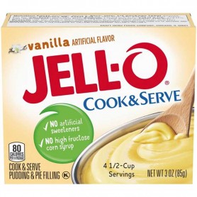 Jell-O pudding vanilla cook and serve