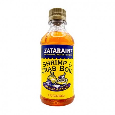 Zararain's shrimp and crab boil garlic and onion