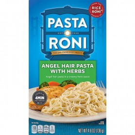 Pasta roni angel hair pasta with herbs