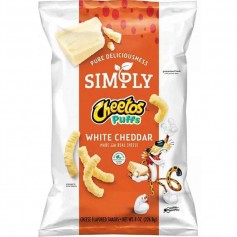 Cheetos puffs white cheddar