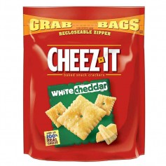 Cheez it white cheddar crackers bag