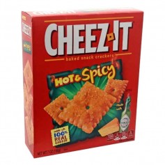 Cheez it hot and spicy crackers