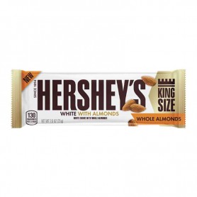 HERSHEY'S white chocolate with almonds