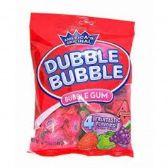 Dubble bubble fruitstatic gum
