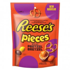 Reese's pieces with pretzel