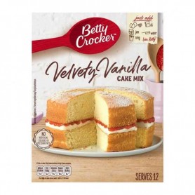 Betty crocker velvety vannila cake mix