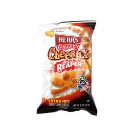 Herr's crunchy cheestix carolina reaper