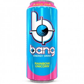 Bang energy drink bangster rainbow unicorn