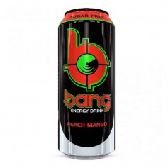 Bang energy drink bangster peach mango