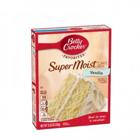 Betty Crocker super moist cake mix vanilla