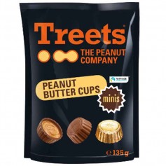 Treets peanut butter cups mini
