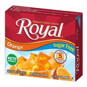 Royal gelatin orange sugar free