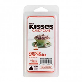 Cire hershey's kisses candy cane