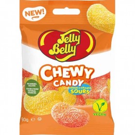 Jelly belly chewy candy lemon and orange