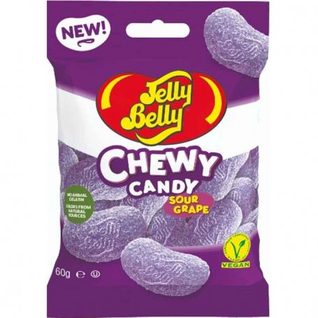 Jelly belly chewy candy grape