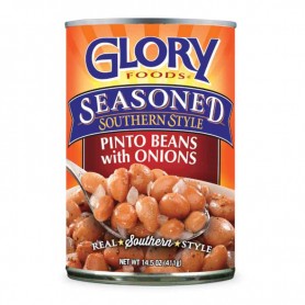 Glory foods southern style pinto bean onion