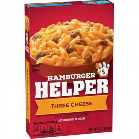 Hamburger helper three cheese macaroni
