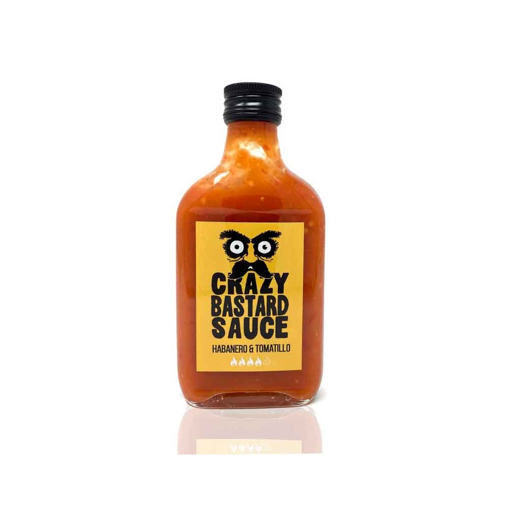 Crazy bastard sauce habanero and tomatillo - American Dream Market