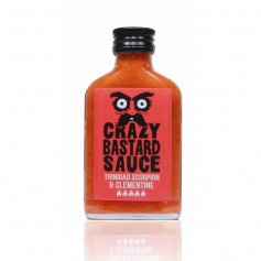 Crazy bastard sauce trinidad scorpion and clementine