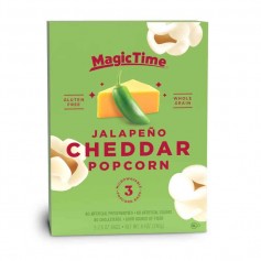 Magic time jalapeno cheddar popcorn