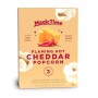Magic time flamin hot cheddar popcorn