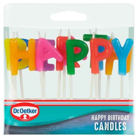 Dr oetker happy birthday candles