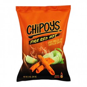 Chipoys fire red hot chips