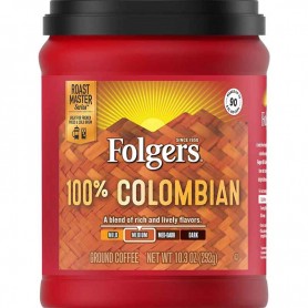 Folgers coffee 100 colombian