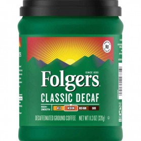Folgers coffee classic decaf