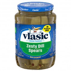 Vlasic zesty dill spears