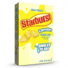 Starburst singles to go lemon