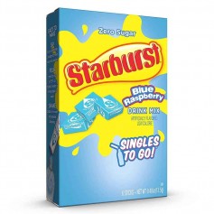 Starburst singles to go blue raspberry