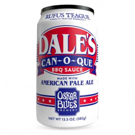 Dale s can o que bbq sauce rufus teague