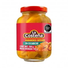 La costena habaneros enteros en escabeche