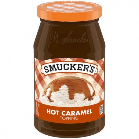 Smucker's hot caramel topping