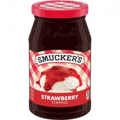 Smucker's strawberry topping