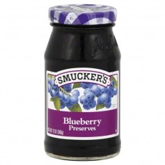 Smucker's blueberry preserves 340G
