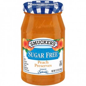 Smucker's peach preserves sugar free