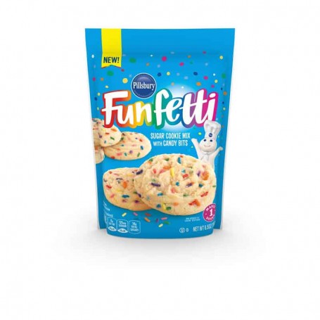 Pillsbury funfetti sugar cookie mix