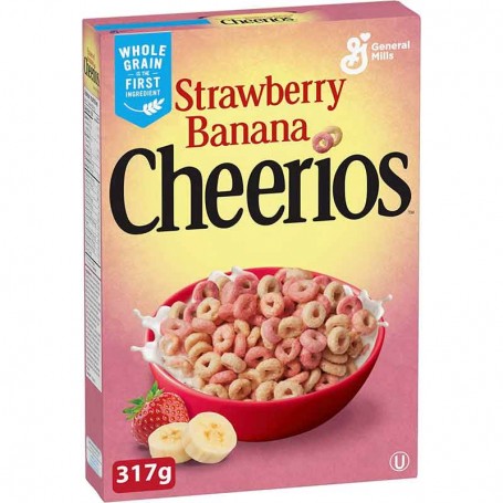 Cheerios strawberry banana