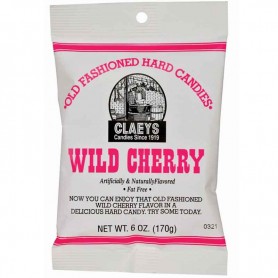 Claeys old fashionned hard candy wild cherry