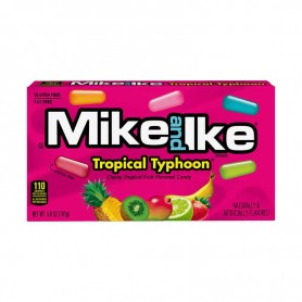 Mike and ike tropical typhoon