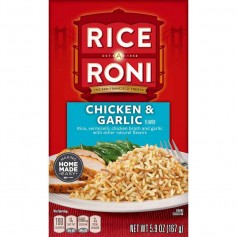 Rice a roni chicken and garlic flavor