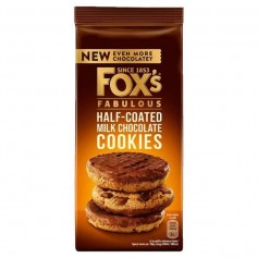 Fox's half coated milk chocolate cookies
