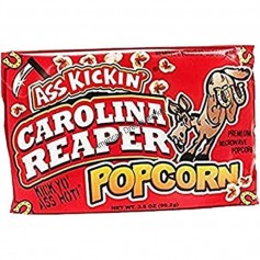 Ass kickin carolina reaper pop corn