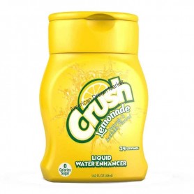 Crush water enhancer lemonade